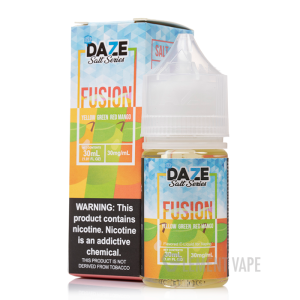 ICED Yellow Green Red Mango - 7 Daze Fusion Salt - 30mL