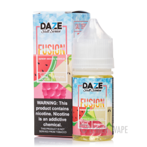 ICED Raspberry Green Apple Watermelon - 7 Daze Fusion Salt - 30mL