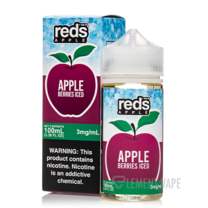 ICED BERRIES - Reds Apple E-Juice - 7 Daze - 100mL