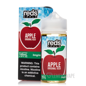 ICED APPLE - Red's Apple E-Juice - 7 Daze - 100mL