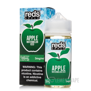 ICED WATERMELON - Reds Apple E-Juice - 7 Daze - 100mL