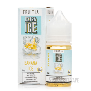 Banana Ice - Extra Ice - Fruitia Salts - 30mL