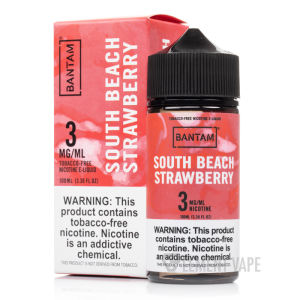 South Beach Strawberry - Bantam Vape - 100mL