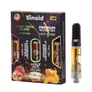 Binoid Beast Mode Live Resin Cartridges 3G