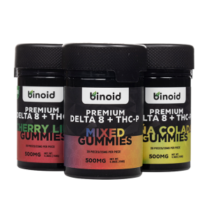 Binoid THC-P + Delta 8 Gummies 500mg