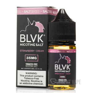 Strawberry Cream Nicotine SALT - BLVK - 30mL