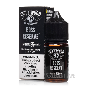 Boss Reserve - Cuttwood Salts - 30mL