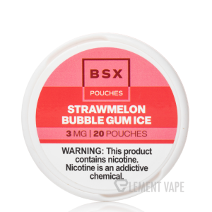 BSX Nicotine Pouches - Strawmelon Bubblegum Ice