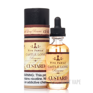 Castle Long RESERVE - Custard Edition - Five Pawns - 60mL