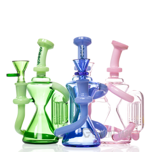 Cheech Glass Tree Perc Recycler Water Pipe