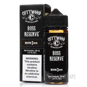 Boss Reserve - Cuttwood E-Liquid - 120mL