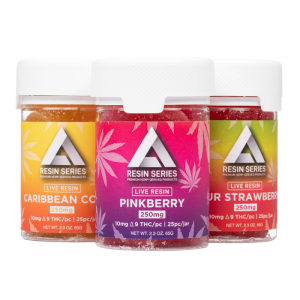 Delta Extrax Resin Series Gummies 250mg