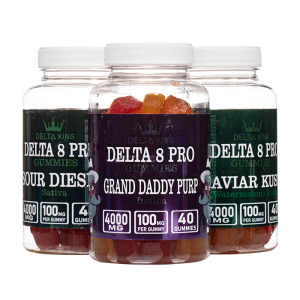 Delta King Delta 8 PRO Gummies 4000mg