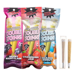 Delta Munchies THC-A Double Doinks Pre Rolls 3G