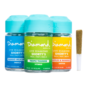 Diamond Supply Co Live Diamond Shorty Pre Rolls 3.5G