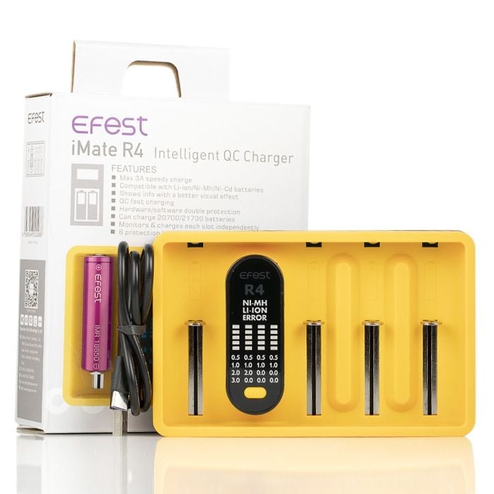 Efest iMATE R4 Intelligent QC Charger