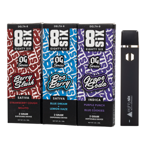 Eighty Six Delta 8 OG Series Disposable 2G