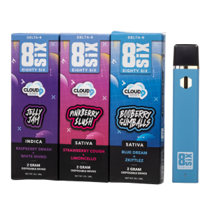 Eighty Six Delta 9 Cloud9 Series Disposable 2G