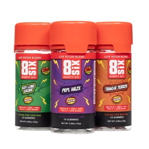 Eighty Six Live Rosin Blend OMG Series Gummies 1000mg