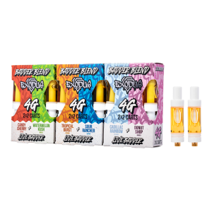 Exodus THC-A Badder Blend Cartridges 4G