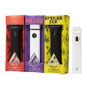 Delta Extrax HXY11 + Delta-10 + THC-H Live Resin Disposable 3G