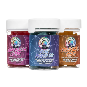 Galaxy Treats D8 D9 THC-P Gummies 2500mg