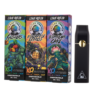 Galaxy Treats KO Blend Live Resin Disposable 3G