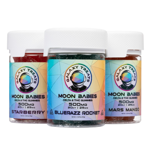 Galaxy Treats Moon Babies Delta-8 Gummies 500mg