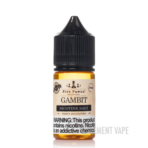 Gambit - Five Pawns Salts - 30mL