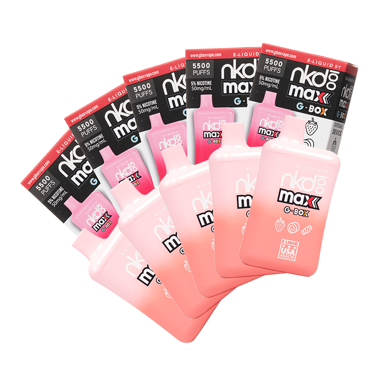 [10-Pack] GBOX x Naked 100 5500 Disposable