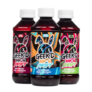 Geek'd Delta 9 SipN Drift Distillate Syrup 800mg