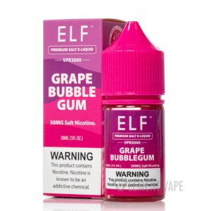Grape Bubblegum - ELF VPR3000 Salts - 30mL