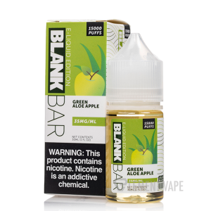 Green Aloe Apple - BLANK BAR Salts - 30mL