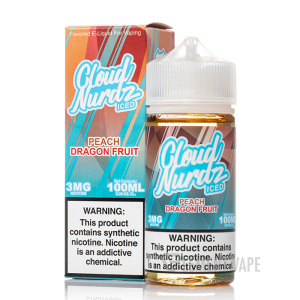 ICE Peach Dragon Fruit - Cloud Nurdz - 100mL