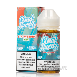 ICE Strawberry Kiwi - Cloud Nurdz - 100mL