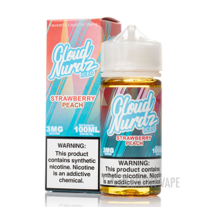ICE Strawberry Peach - Cloud Nurdz - 100mL