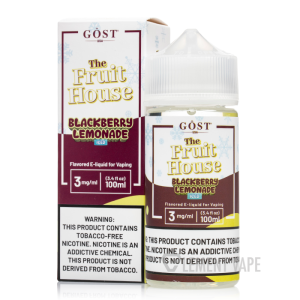 Iced Blackberry Lemonade - The Fruit House - GOST Vapor - 100mL