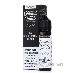 ICED Blood Orange Peach - Coastal Clouds Co. - 60mL