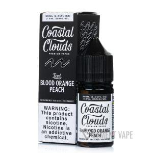 ICED Blood Orange Peach - Coastal Clouds Salts - 30mL