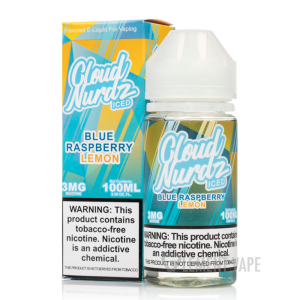 ICED Blue Raspberry Lemon - Cloud Nurdz - 100mL