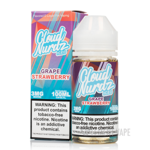 ICED Grape Strawberry - Cloud Nurdz - 100mL