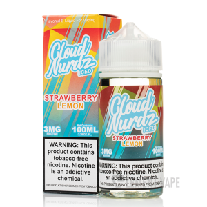 ICED Strawberry Lemon - Cloud Nurdz - 100mL
