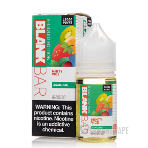 Minty Vice - BLANK BAR Salts - 30mL