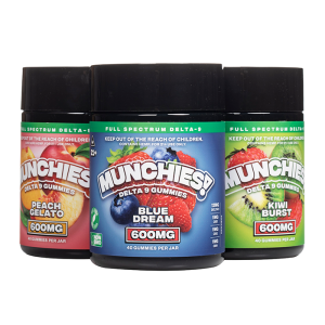 Munchies! Full Spectrum Delta 9 Gummies 600mg