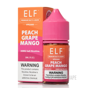 Peach Grape Mango - ELF VPR3000 Salts - 30mL
