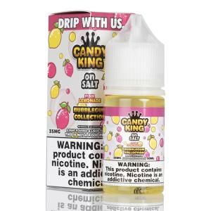Pink Lemonade Bubblegum Collection - Candy King On Salt - 30mL