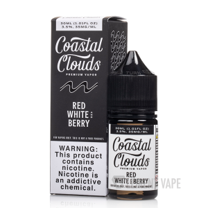 Red White and Berry - Coastal Clouds Salt - 30mL