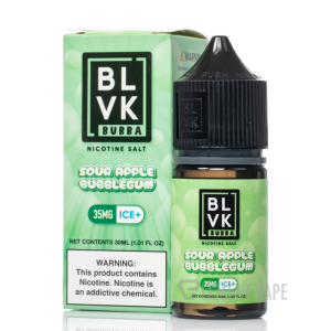 Sour Apple Bubblegum - BLVK Bubba Salts - 30mL