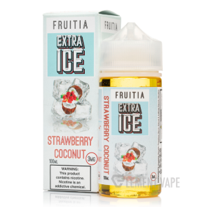 Strawberry Coconut - Extra Ice - Fruitia - 100mL