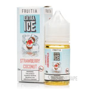 Strawberry Coconut - Extra Ice - Fruitia Salts - 30mL